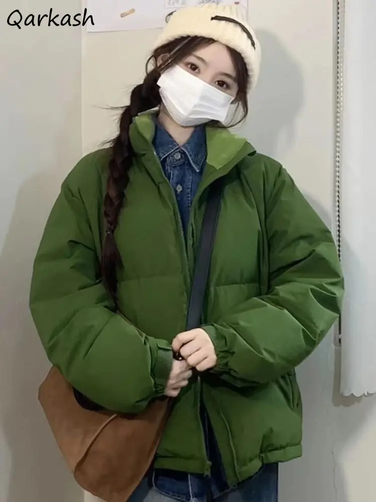 Зимние парки, утепленные мешковатые минималистичные зеленые kışmont, дизайнерская корейская модная одежда, унисекс, на молнии, для студентов, милые, уютные
Зимние парки, утепленные мешковатые минималистичные зеленые kışmont, дизайнерская корейская модная одежда, унисекс, на молнии, для студентов, милые, уютные