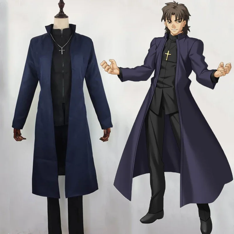 Anime Fate Stay Night Cosplay Costumes Kotomine Kirei Cosplay Costume Halloween Carnival Party Game FGO Cosplay Costume
Anime Fate Stay Night Cosplay Costumes Kotomine Kirei Cosplay Costume Halloween Carnival Party Game FGO Cosplay Costume