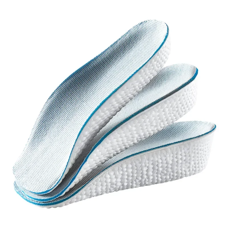 

1Pair 1.5CM 2.5CM 3.5CM Increase Height Insoles Light Weight Soft Elastic Arch Support Heighten Insoles for Men Women Shoes Pads