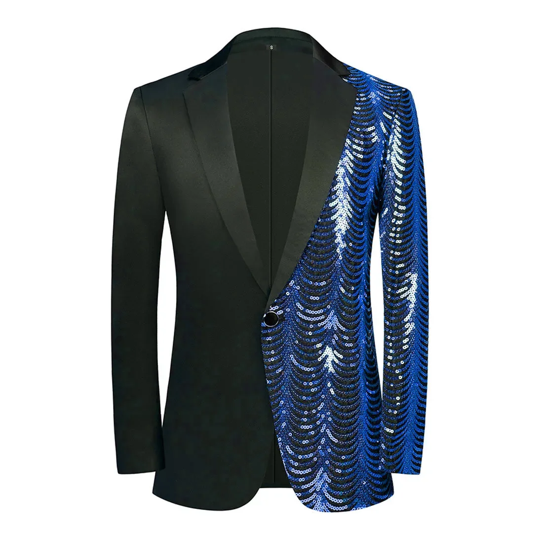 Luxury Mens Striped Wave Sequins Blazer Jacket Lapel One Button Blouse Coat Nightclub Dinner Party Suit Fashion Streetwear
Luxury Mens Striped Wave Sequins Blazer Jacket Lapel One Button Blouse Coat Nightclub Dinner Party Suit Fashion Streetwear