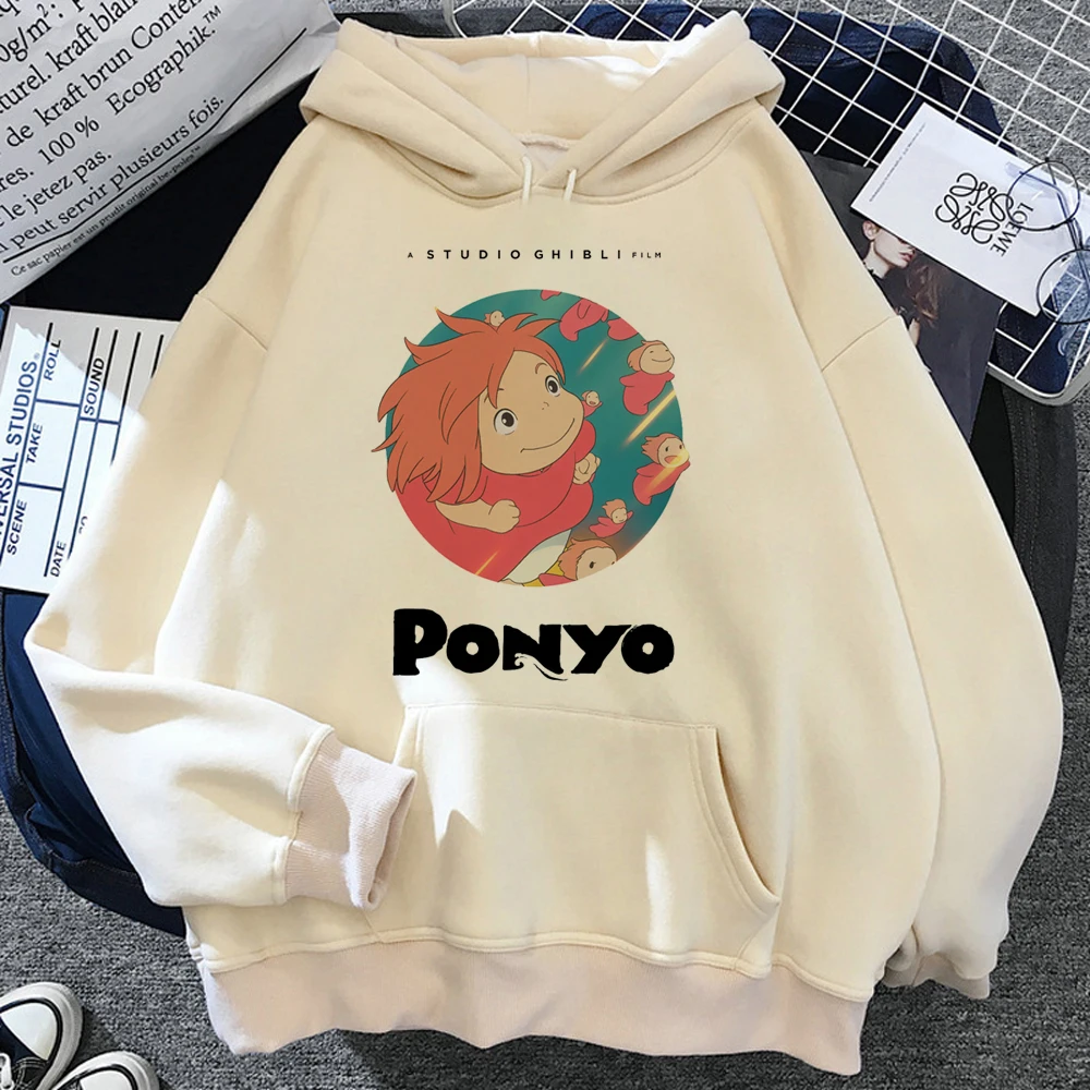 Ponyo hoodies women streetwear Korean style graphic japanese pulls hoddies women Kawaii sweater
Ponyo hoodies women streetwear Korean style graphic japanese pulls hoddies women Kawaii sweater