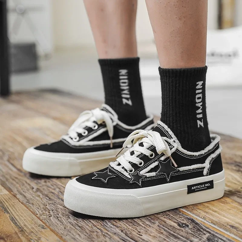 Autumn New Men Canvas Sneakers Fashion Platform Harajuku Style Vintage Athletic Shoes Breathable Casual Comfortable Zapatillas
Autumn New Men Canvas Sneakers Fashion Platform Harajuku Style Vintage Athletic Shoes Breathable Casual Comfortable Zapatillas