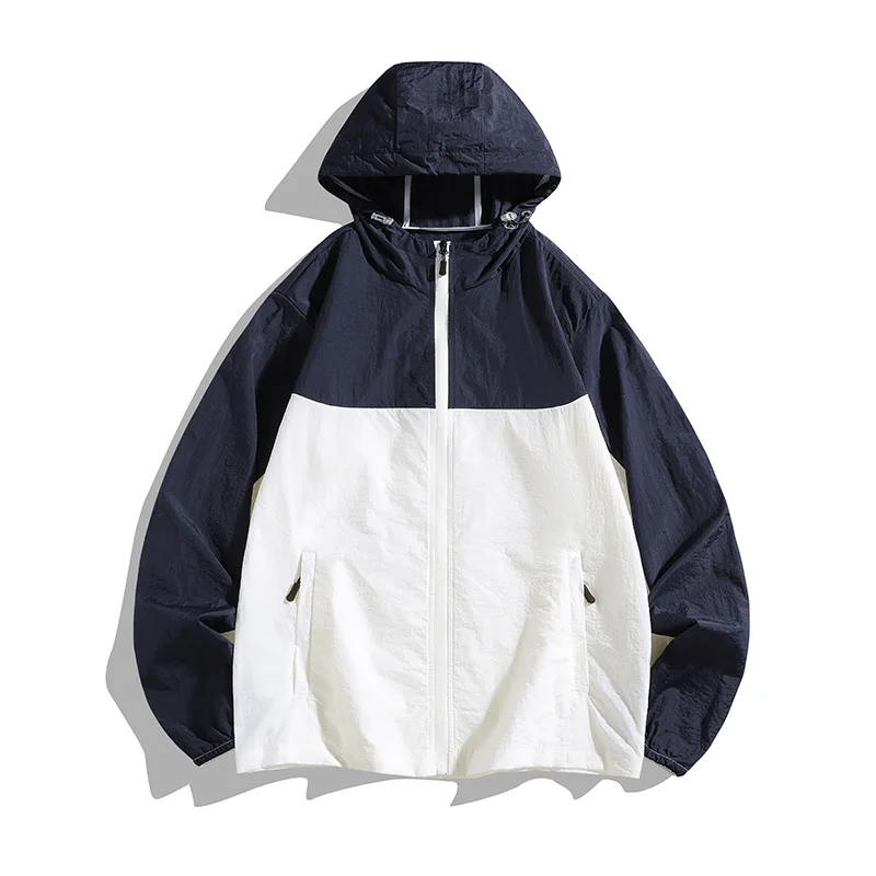 UPF50+Sunscreen Clothing Summer New Combination Color Thin Breathable Outdoor Travel Hooded windbreaker Men's Sunscreen Jacket
UPF50+Sunscreen Clothing Summer New Combination Color Thin Breathable Outdoor Travel Hooded windbreaker Men's Sunscreen Jacket