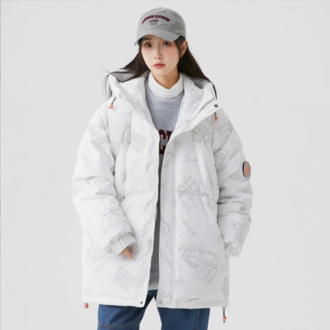 Couple style down jacket 2024 winter new workwear down jacket men's loose casual fashion hooded jacket
Couple style down jacket 2024 winter new workwear down jacket men's loose casual fashion hooded jacket