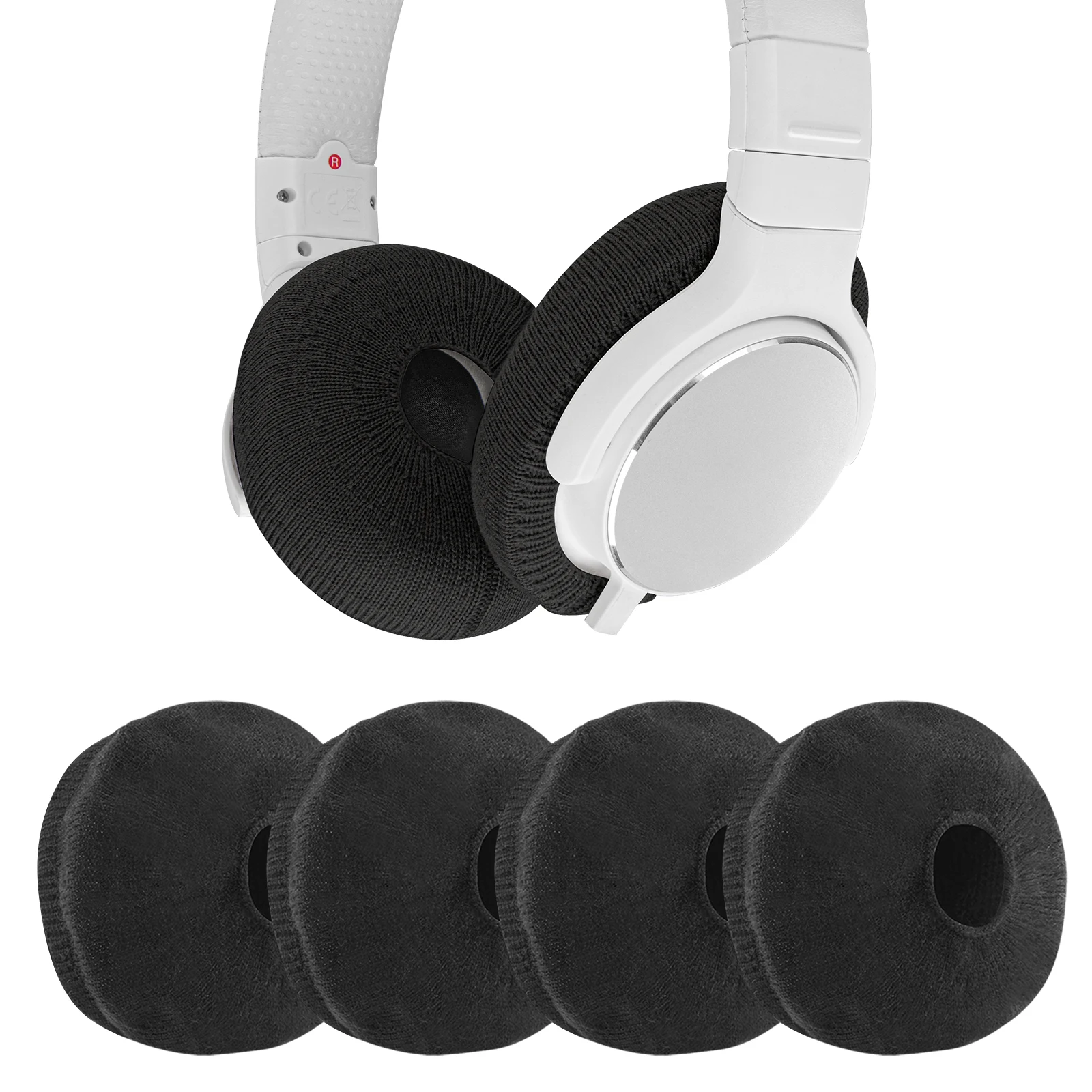 Geekria 2 Pairs Knit Headphones Ear Covers, Washable & Stretchable Sanitary Earcup Protectors for On-Ear Headset Ear Pads
Geekria 2 Pairs Knit Headphones Ear Covers, Washable & Stretchable Sanitary Earcup Protectors for On-Ear Headset Ear Pads