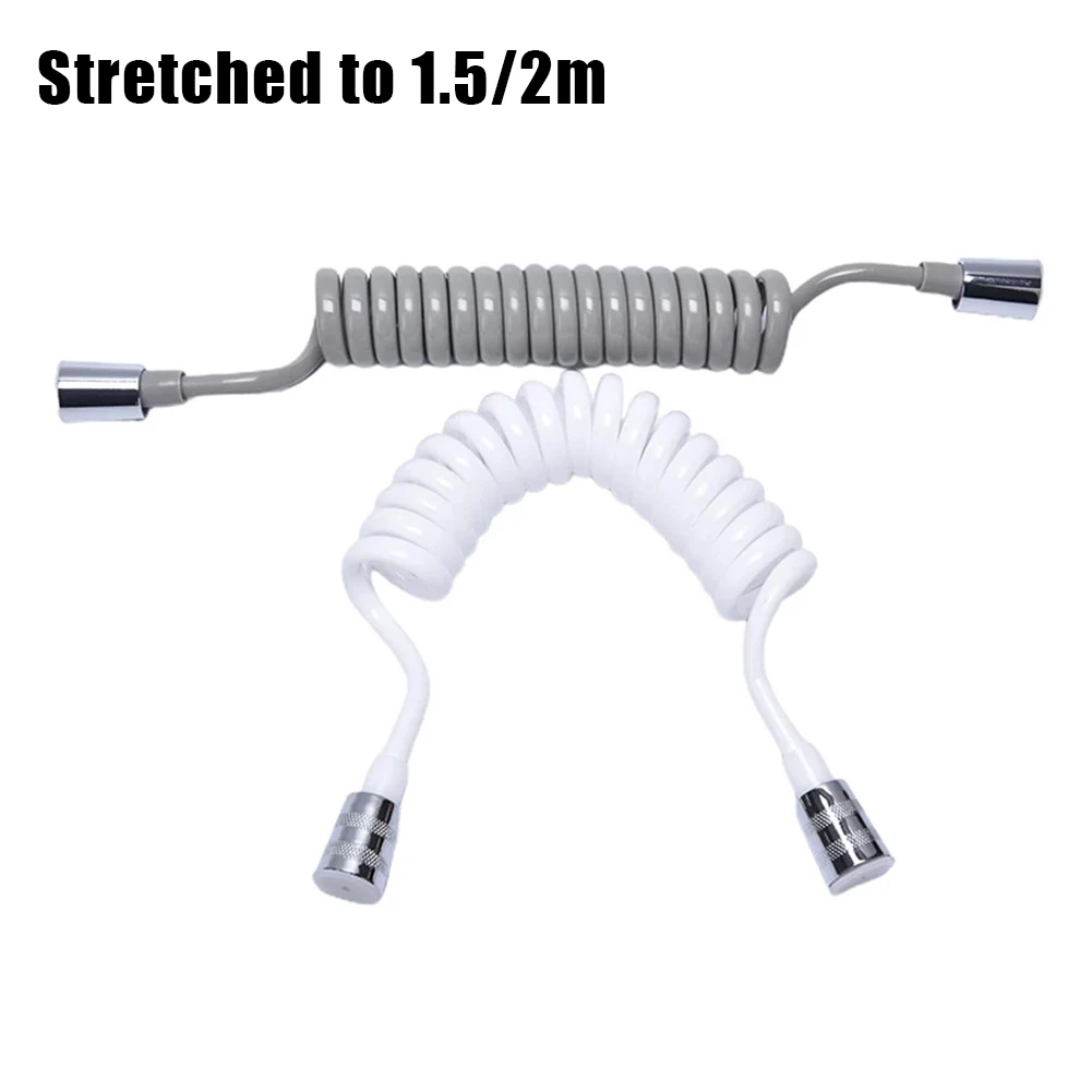 Telephone Line Shower Hose Toilet Bidet Sprayer Plastic Spring Flexible Water Plumbing Shower Head Hose Bathroom Accessories
Telephone Line Shower Hose Toilet Bidet Sprayer Plastic Spring Flexible Water Plumbing Shower Head Hose Bathroom Accessories