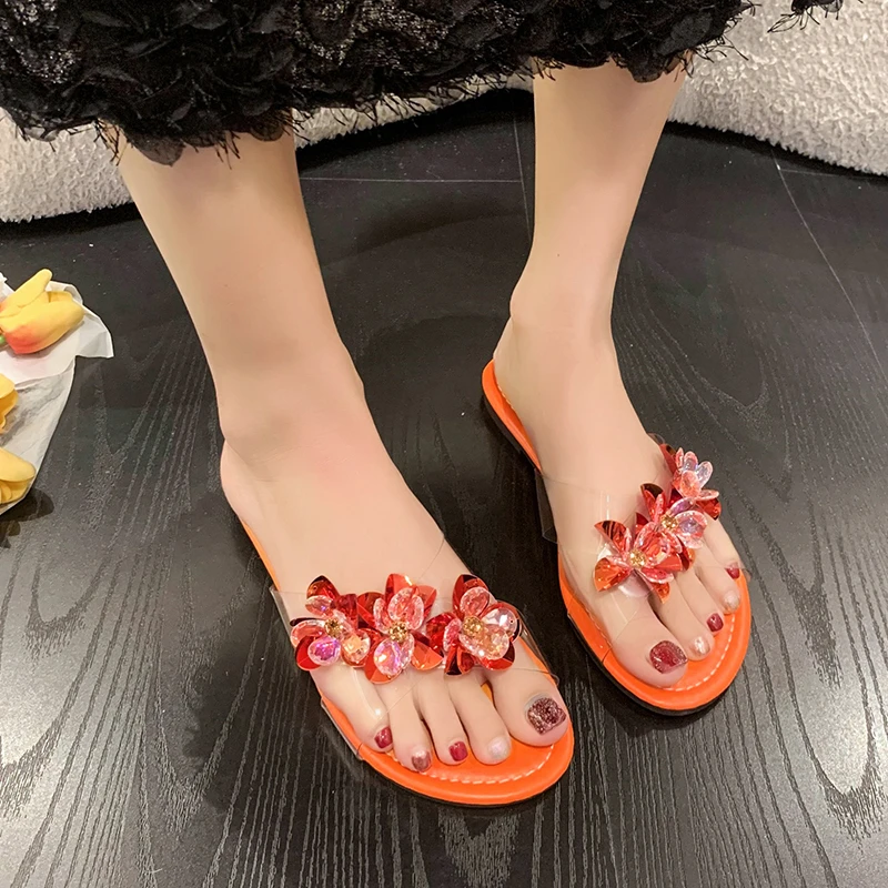 Shoes for Women 2023 Fashion Flowers Women's Slippers Summer Outdoor Round Open Toe Ladies Low-heeled Solid Female Beach Slipper 
Shoes for Women 2023 Fashion Flowers Women's Slippers Summer Outdoor Round Open Toe Ladies Low-heeled Solid Female Beach Slipper