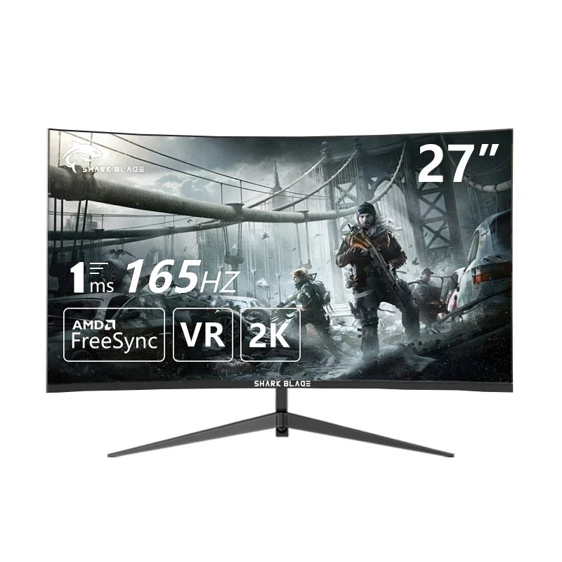 

27 Inch Monitor 165Hz 144Hz DP 16:9 Desktop IPS Screen Audio Full HD Gamer Display 2K HDMI Gaming Computer Monitor