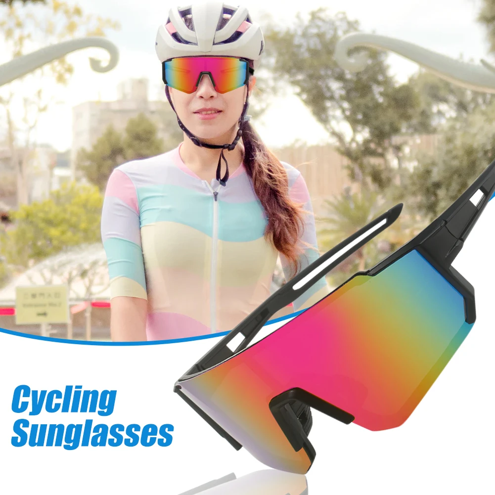1PC UV Protection Cycling Sunglasses Anti-Glaring Windproof Sun Glasses Large Frame Outdoor Sports Eyewear Goggle for Men Women
1PC UV Protection Cycling Sunglasses Anti-Glaring Windproof Sun Glasses Large Frame Outdoor Sports Eyewear Goggle for Men Women