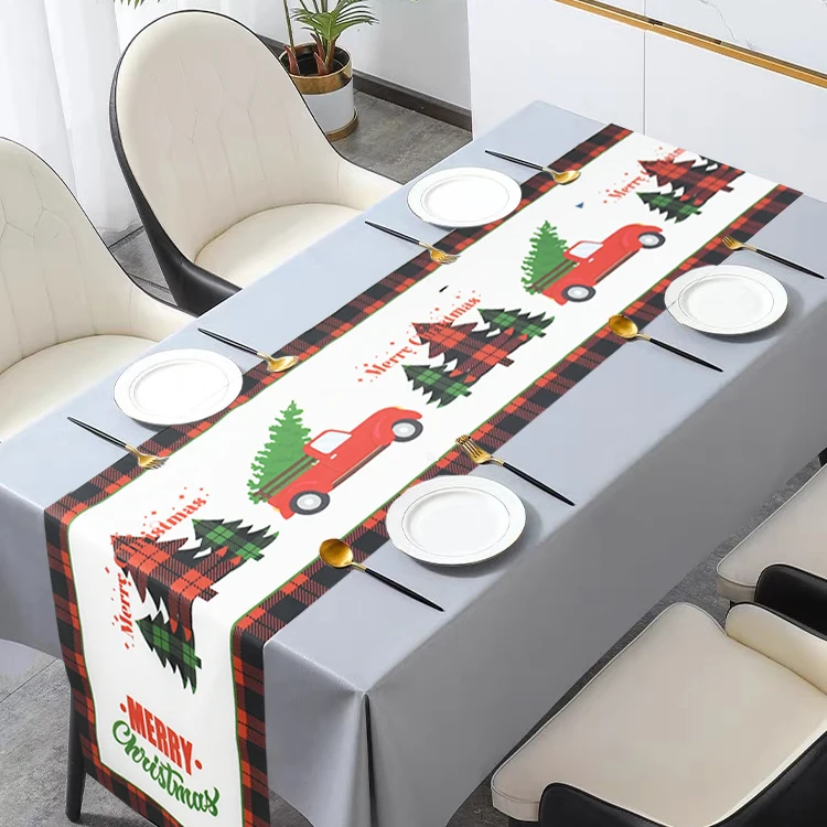 Christmas Tree Pattern Table Runner Merry Christmas Decoration For Home Table Cover Xmas Party Tablecloth New Year Navidad 2023
Christmas Tree Pattern Table Runner Merry Christmas Decoration For Home Table Cover Xmas Party Tablecloth New Year Navidad 2023