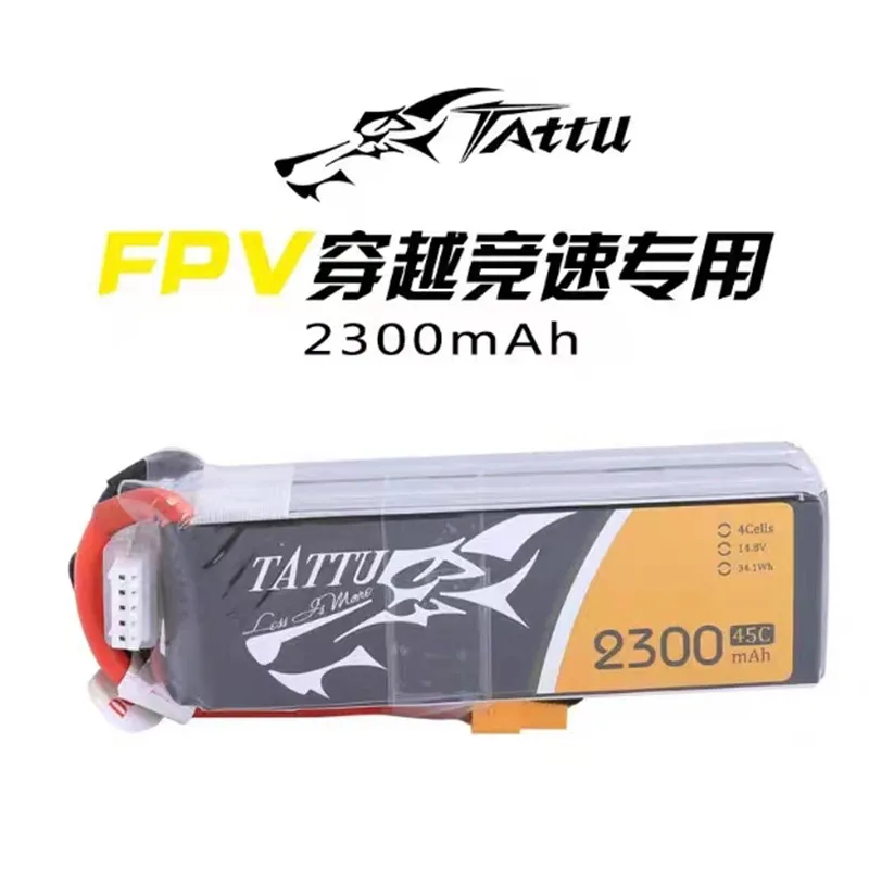 

ACE Tattu LiPo Rechargeable Battery 3S 4S 2300mAh 45C 1P for RC FPV Racing Drone Quadcopter Drone Batteries