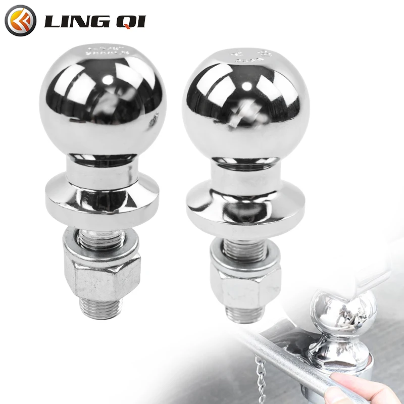 LING QI Connect Ball Head Trailer Accessories Trailer Ball Head 1-7/8 Inch, Diameter 47.6mm, Suitable For Universal ATV Go Karts
LING QI Connect Ball Head Trailer Accessories Trailer Ball Head 1-7/8 Inch, Diameter 47.6mm, Suitable For Universal ATV Go Karts