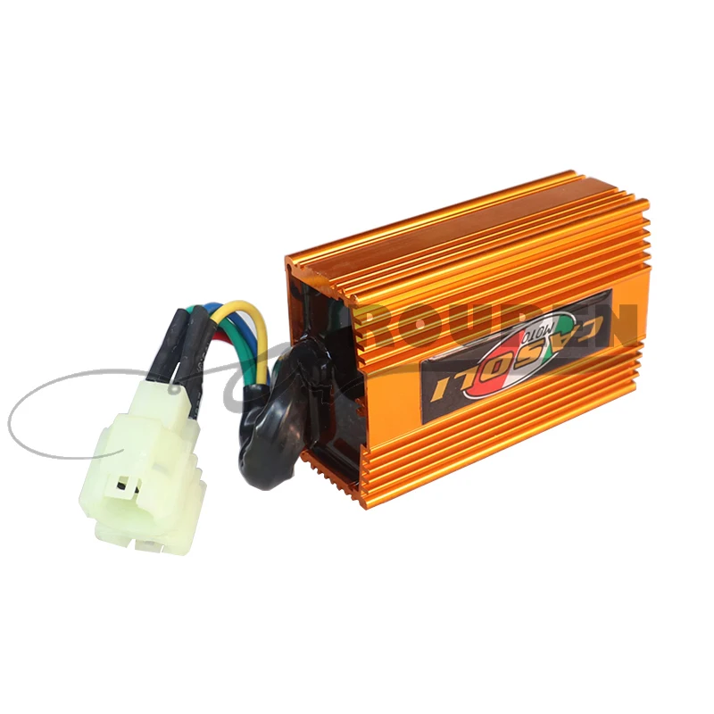12v 6Pin Racing DC CDI for CG GY6 125 150 200 250cc Dirt Pit Bike ATV Quad Buggy Accessories 
12v 6Pin Racing DC CDI for CG GY6 125 150 200 250cc Dirt Pit Bike ATV Quad Buggy Accessories