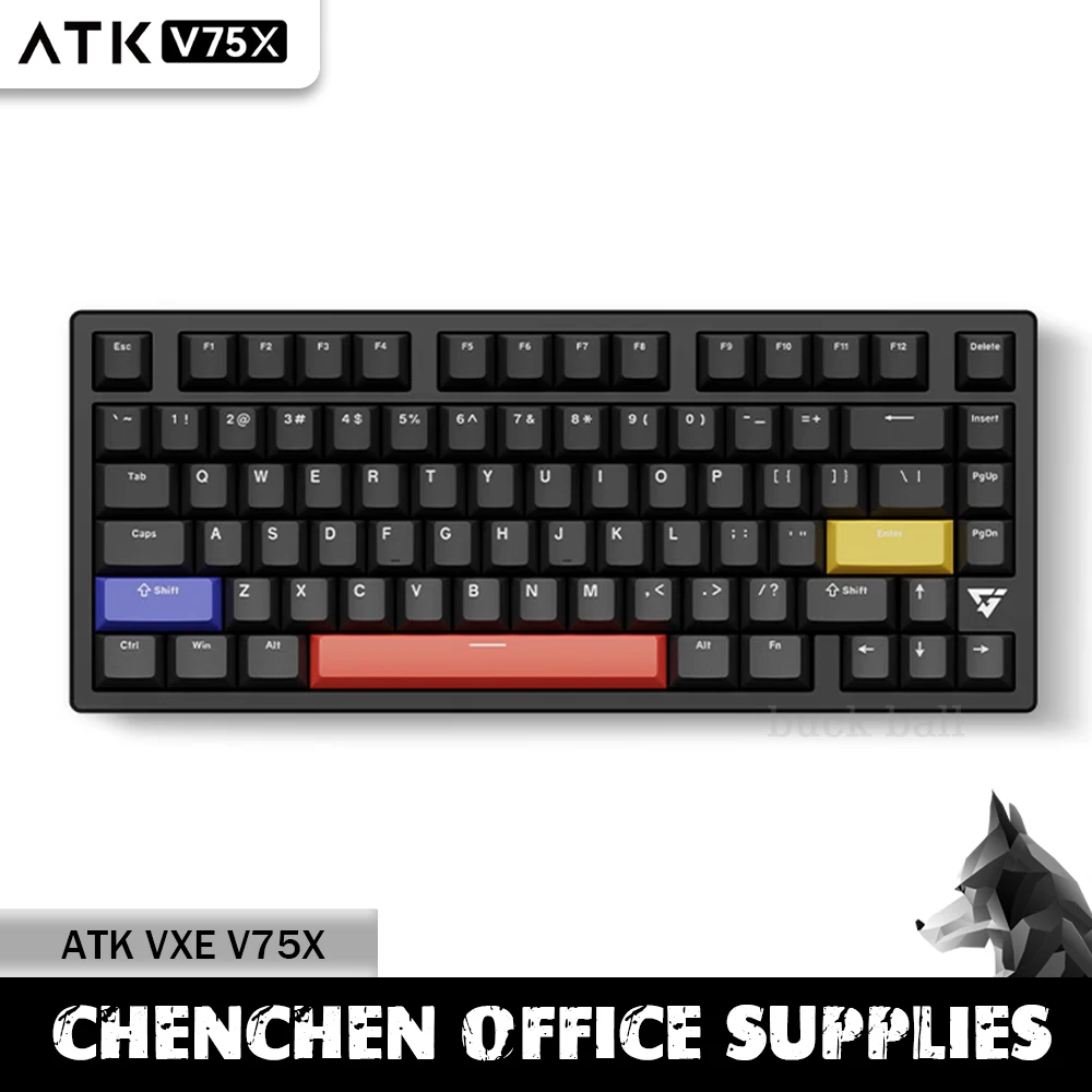 Механические клавиатуры Vxe Atk V75x из алюминиевого сплава с ЧПУ, 3 режима, Беспроводная интеллектуальная скорость, X Быстрый триггер, Rgb, игровые клавиатуры с горячей заменой
Механические клавиатуры Vxe Atk V75x из алюминиевого сплава с ЧПУ, 3 режима, Беспроводная интеллектуальная скорость, X Быстрый триггер, Rgb, игровые клавиатуры с горячей заменой