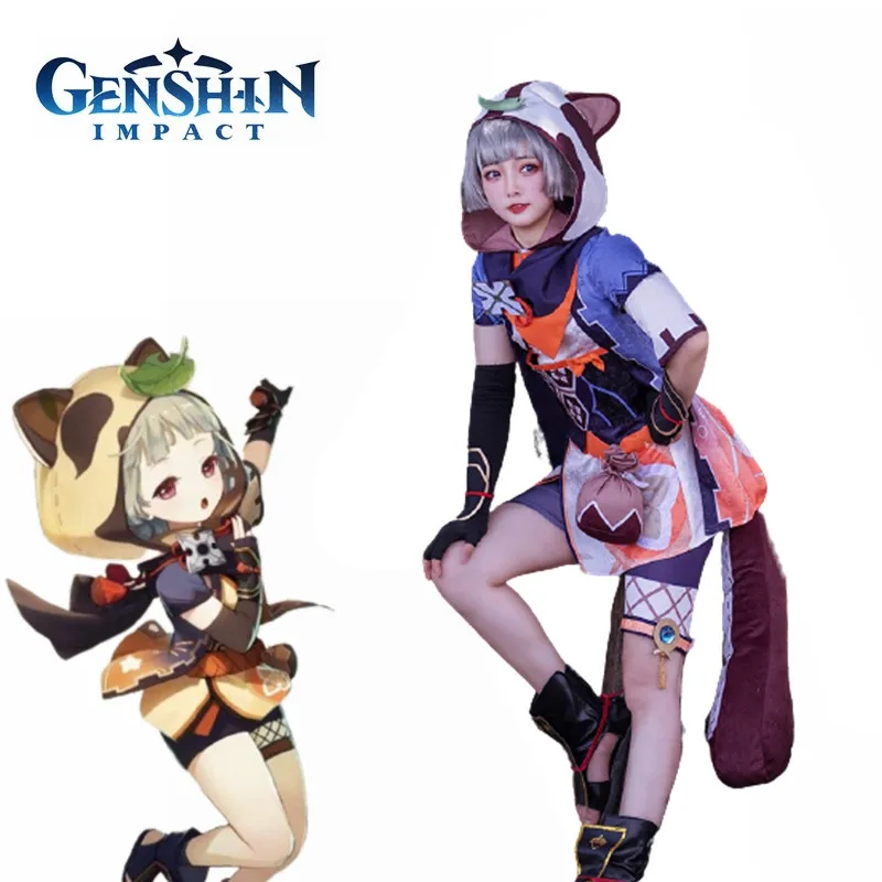 Новинка, костюм для косплея Genshin Impact Sayu из игры «Лолита», одежда для Хэллоуина, Рождества, Необычные вечерние костюмы для женщин и девочек
Новинка, костюм для косплея Genshin Impact Sayu из игры «Лолита», одежда для Хэллоуина, Рождества, Необычные вечерние костюмы для женщин и девочек