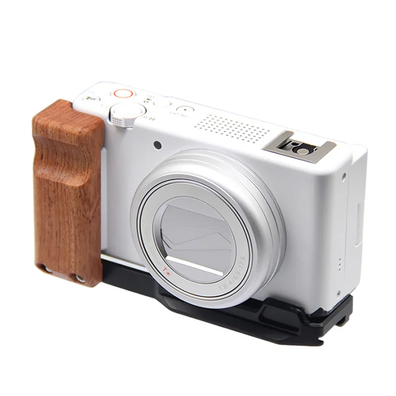 Wooden Camera L Bracket Hand Grip Quick Release Plate for Sony ZV-1/ZV-1F/ZV-1 Mark II
Wooden Camera L Bracket Hand Grip Quick Release Plate for Sony ZV-1/ZV-1F/ZV-1 Mark II
