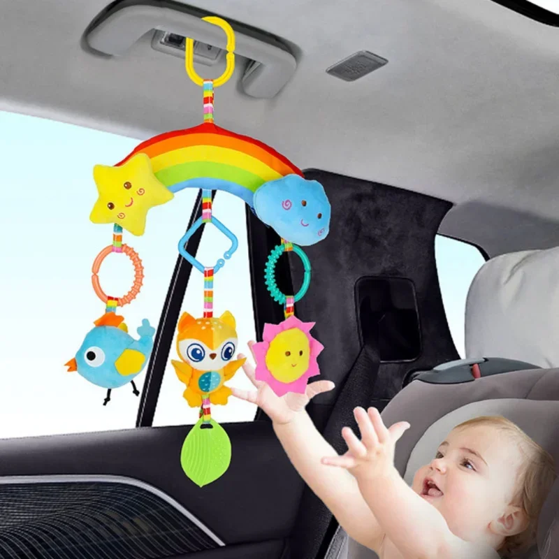 Baby Animal Car Hanging Plush Baby Rattles Toys Appease Doll Developmental Toddler Toys Baby Teether Soothing Toy Bed Hanging
Baby Animal Car Hanging Plush Baby Rattles Toys Appease Doll Developmental Toddler Toys Baby Teether Soothing Toy Bed Hanging