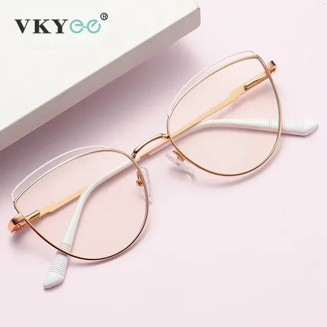 KY-Lunettes de lecture œil de chat personnalisables pour femmes, myopie, contrevenants, lentilles optiques, anti-rayons bleus, recette papillon, mode, 9745 2
