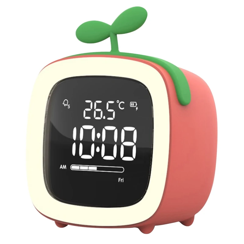 HOT SALE Cute Digital Alarm Clock For Kids Women Toddler Night Light,Dimmer, Rechargeable Battery,Indoor Temp For Bedrooms
HOT SALE Cute Digital Alarm Clock For Kids Women Toddler Night Light,Dimmer, Rechargeable Battery,Indoor Temp For Bedrooms