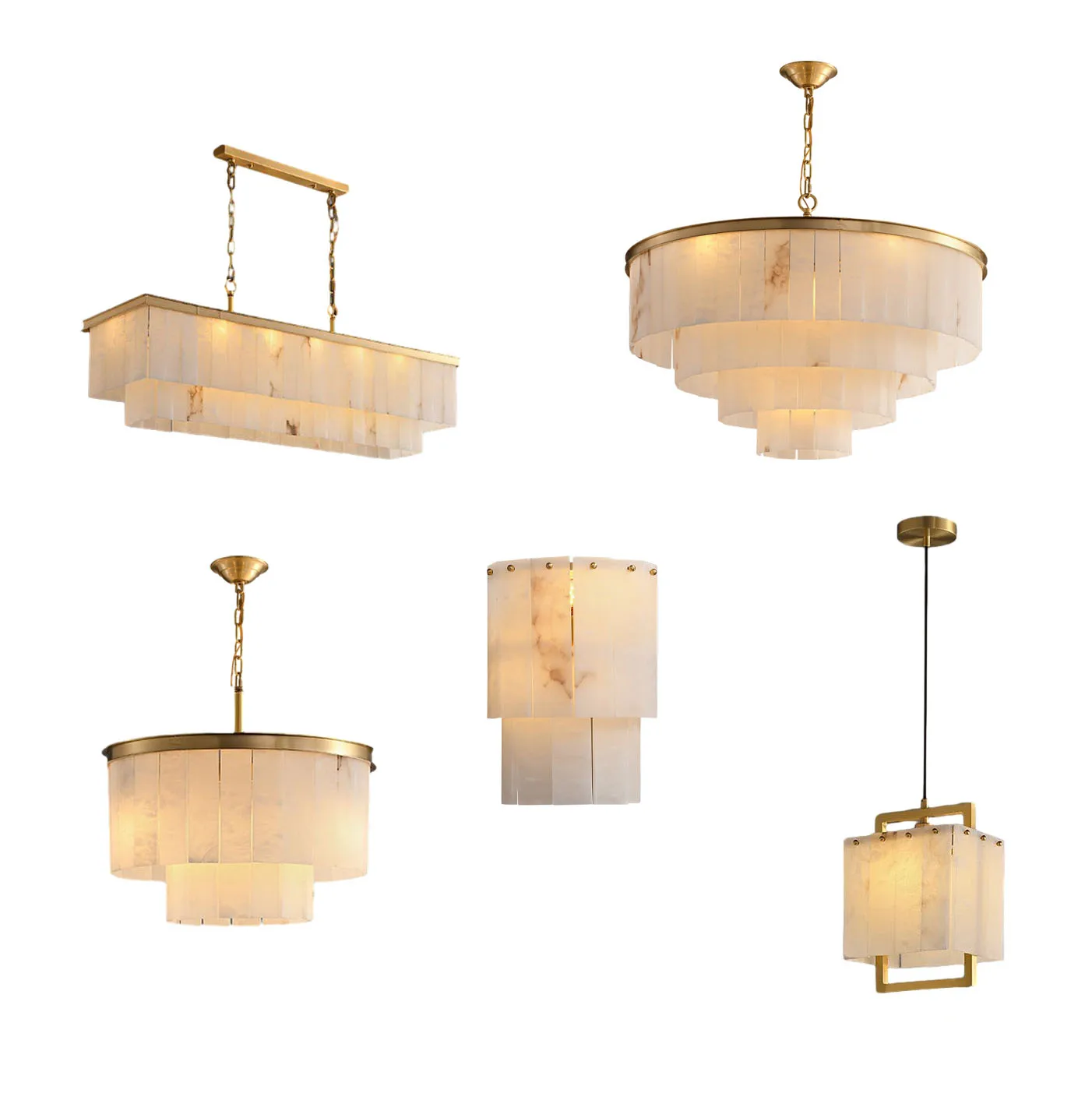 

Marble Series Gold Chrome LED Chandelier Lighting Lustre Suspension Luminaire Lampen Living Room Home Decor Lighting Fixtures