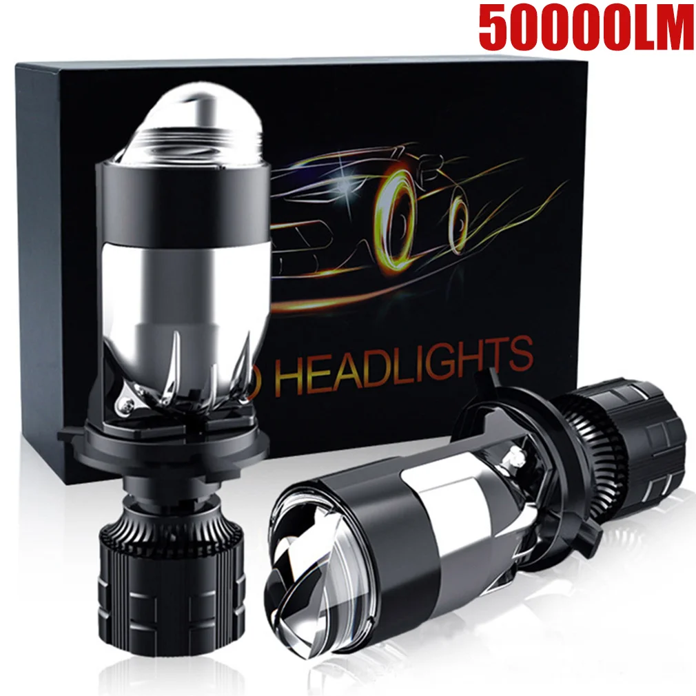 50000LM H4 LED Mini Projector Lens Auto Lamp H4 Led Bulbs LHD RHD Headlight Car Motorcycle Dual Projector Moto 12V 24V 6000K
50000LM H4 LED Mini Projector Lens Auto Lamp H4 Led Bulbs LHD RHD Headlight Car Motorcycle Dual Projector Moto 12V 24V 6000K