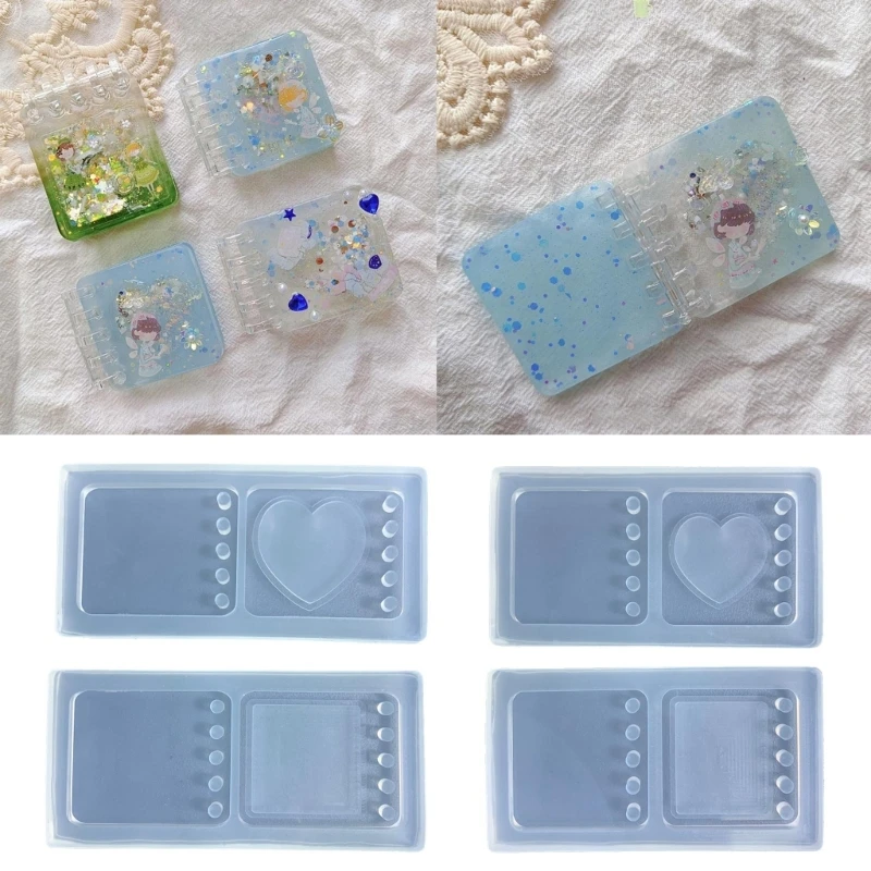 Note Book Cover Resin Mold, Soft Silicone Diary Book Housing Mould Epoxy Resin Casting Molds for Notepad Cover Dropship
Note Book Cover Resin Mold, Soft Silicone Diary Book Housing Mould Epoxy Resin Casting Molds for Notepad Cover Dropship