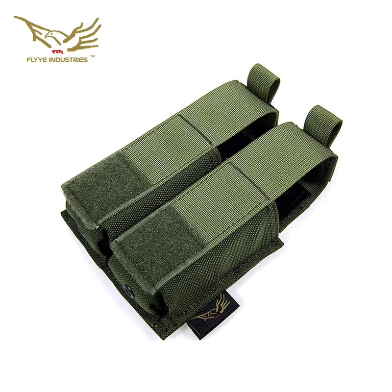 

FLYYE FY-PH-P008 Double Magazine 9MM Pistol Magazine Bag Lined With Tactical Vest Protective Sleeve Attached The Package Pliers