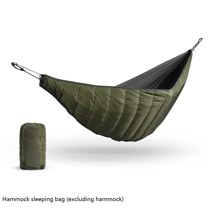 

Ultralight Outdoor Camping Hammock Underquilt Portable Winter Warm Under Quilt Blanket Cotton Hammock Sleeping Bag