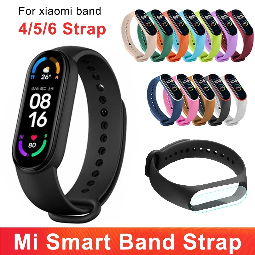 Ремешок для Xiaomi Mi Smart Band 7 6 5 4 3, сменный спортивный цветной браслет из ТПУ для наручных часов Mi band 6
Ремешок для Xiaomi Mi Smart Band 7 6 5 4 3, сменный спортивный цветной браслет из ТПУ для наручных часов Mi band 6