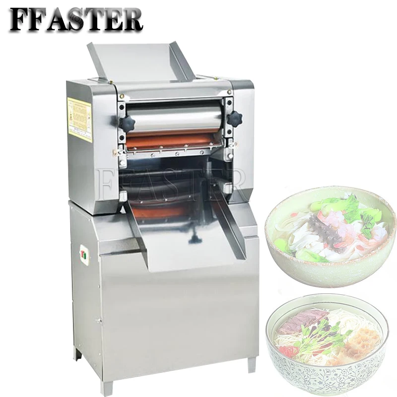 

Electric Noodles Machine Dough Press Roller Various Sizes Stainless Steel Desktop Pasta Commercial Kneading Dumpling Maker