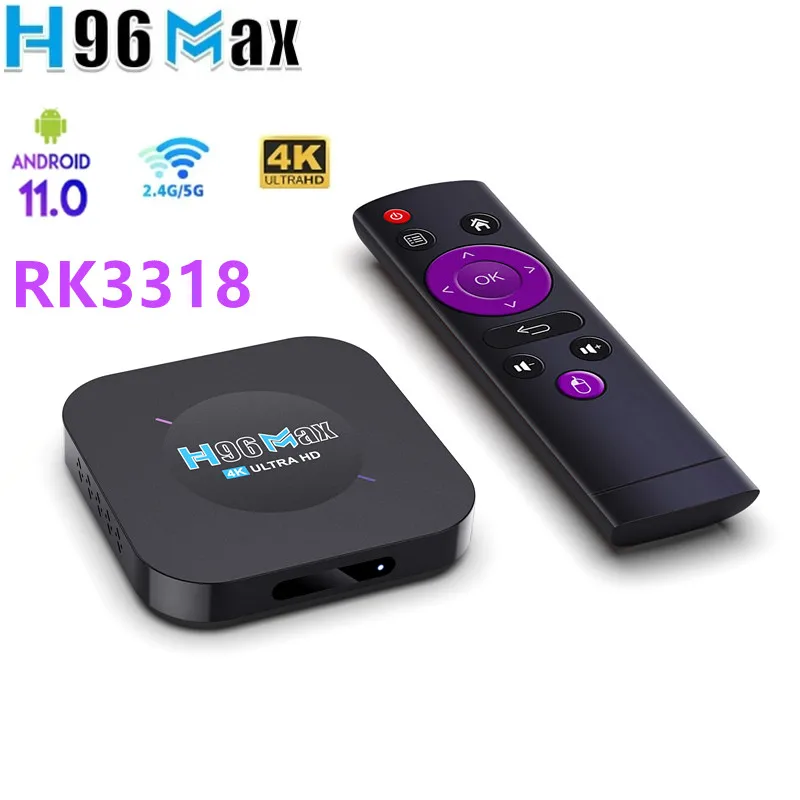 H96max Rk3318 TV Box Android11 WIFI BT 1GB8GB 2GB16GB 4K Set 1G8G 2G16G Top Box Stream Media Player
H96max Rk3318 TV Box Android11 WIFI BT 1GB8GB 2GB16GB 4K Set 1G8G 2G16G Top Box Stream Media Player