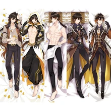 180cm Genshin Impact Liyue Zhongli Morax Pillow Cover Dakimakura Hugging Body Cushion Cover Cool Male Otaku Bedding Pillow Case
180cm Genshin Impact Liyue Zhongli Morax Pillow Cover Dakimakura Hugging Body Cushion Cover Cool Male Otaku Bedding Pillow Case