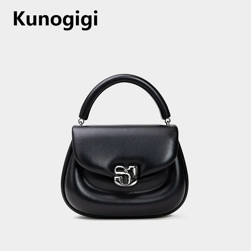 KUNOGIGI Pig Bun Medium Small and Small Design Saddle Bag Women's Brown Crossbody Bag
KUNOGIGI Pig Bun Medium Small and Small Design Saddle Bag Women's Brown Crossbody Bag