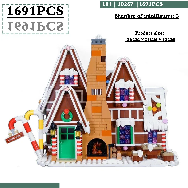 New Merry Christmas Gingerbread House Building Blocks Santa Elk Gingerbread Man Compatible 10267 Brick Kids Gift Christmas Gifts
New Merry Christmas Gingerbread House Building Blocks Santa Elk Gingerbread Man Compatible 10267 Brick Kids Gift Christmas Gifts