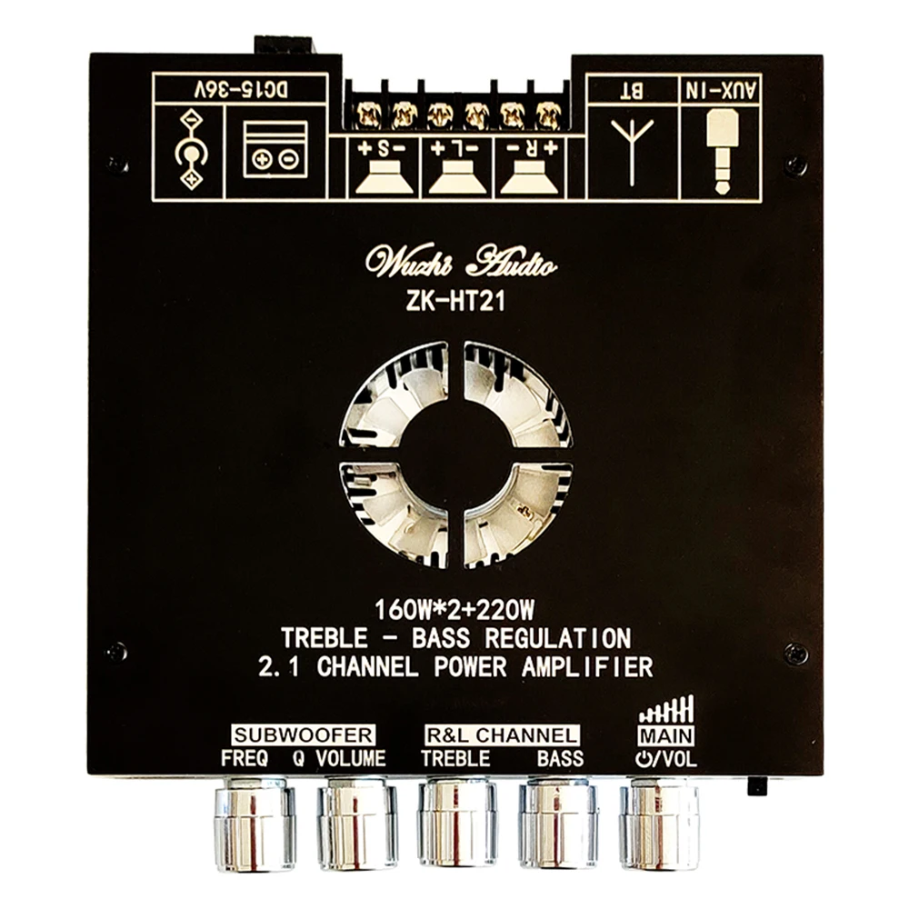 HT21 Upgrade HIFI Audio 2.1 Channel Subwoofer TDA7498E Bluetooth Amplifier Module Tone Subwoofer BT Power Amplifier Board
HT21 Upgrade HIFI Audio 2.1 Channel Subwoofer TDA7498E Bluetooth Amplifier Module Tone Subwoofer BT Power Amplifier Board