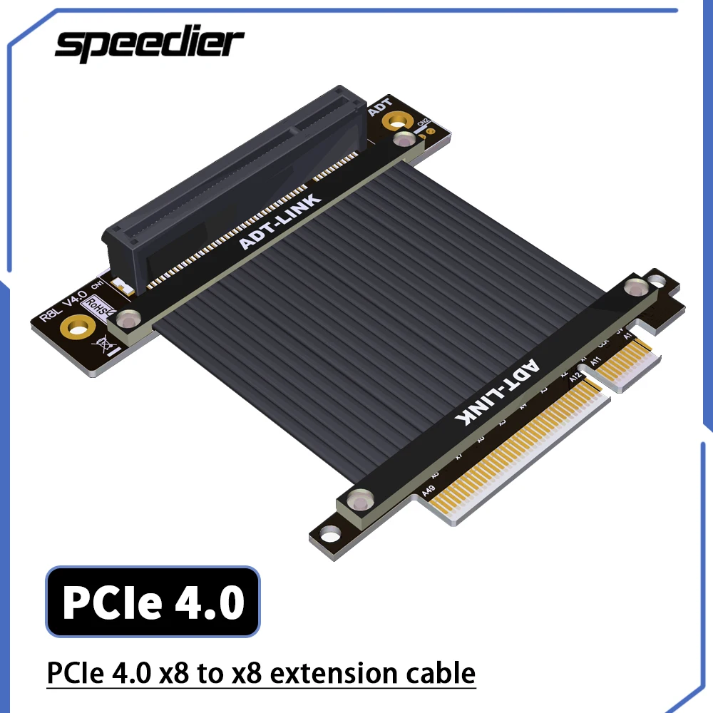 Riser R88SF PCI-E 4,0 8X до x8 расширение "Мама-папа" кабель PCI-E Gen4 графическая видеокарта
Riser R88SF PCI-E 4,0 8X до x8 расширение "Мама-папа" кабель PCI-E Gen4 графическая видеокарта