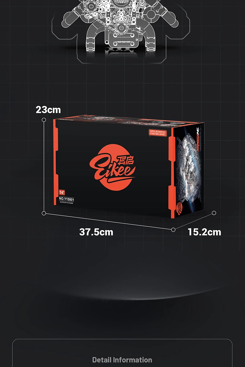 Y15001 Supercar V8 engine Model Building Block kits MOC bricks Block toys Motor drive Creative puzzle Toy for kid Birthday Gift Y15001 Supercar V8 engine Model Building Block kits MOC bricks Block toys Motor drive Creative puzzle Toy for kid Birthday Gift