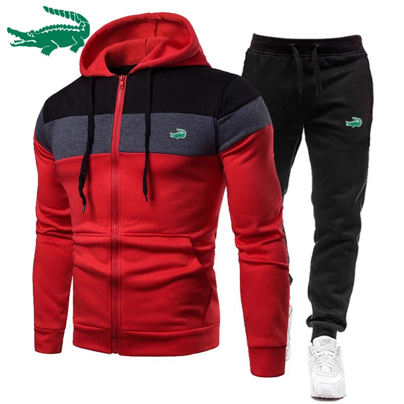 Autumn Winter Embroidered Men's Sweatshirt + Sweatpants Set Printed Men's Zipper Hoodie Fitness Sportswear set Hooded Sportswear
Autumn Winter Embroidered Men's Sweatshirt + Sweatpants Set Printed Men's Zipper Hoodie Fitness Sportswear set Hooded Sportswear