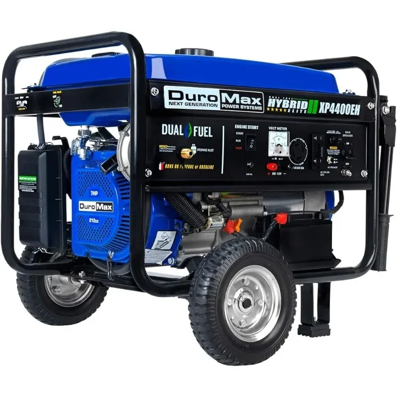 Портативный двухтопливный генератор DuroMax XP4400EH, 4400 Вт, газовый или пропановый электрический старт, для кемпинга и автофургона
Портативный двухтопливный генератор DuroMax XP4400EH, 4400 Вт, газовый или пропановый электрический старт, для кемпинга и автофургона