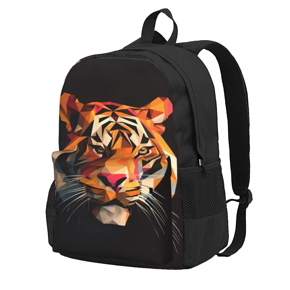 Tiger Backpack Paper Art Geometric Streetwear Backpacks Boy Girl Trekking Large School Bags Design Rucksack
Tiger Backpack Paper Art Geometric Streetwear Backpacks Boy Girl Trekking Large School Bags Design Rucksack