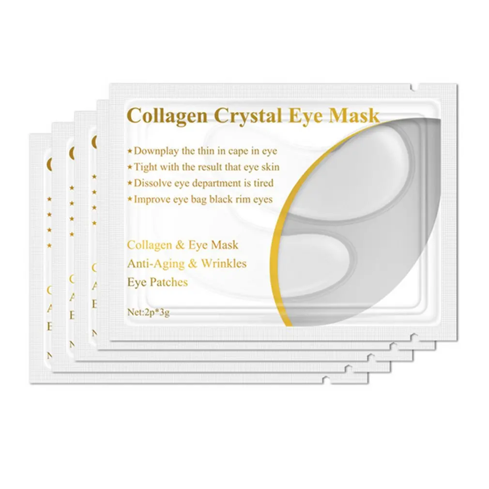 

1pair Collagen Protein Eye Mask Eye Patches Removal Dark Circle Anti-Aging Anti-wrinkle Moisturizing Facial Firming Eye Care