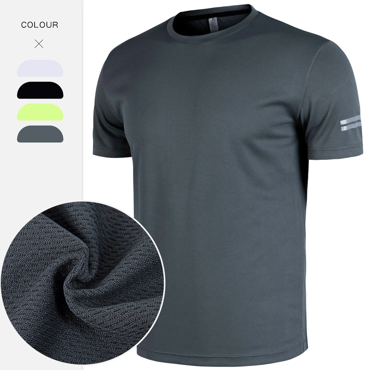 

Дышащие сетчатые футболки с коротким рукавом Rashguard, мужская летняя одежда для бега и спорта на открытом воздухе, спортивная одежда для спортзала, бодибилдинга и тренировок