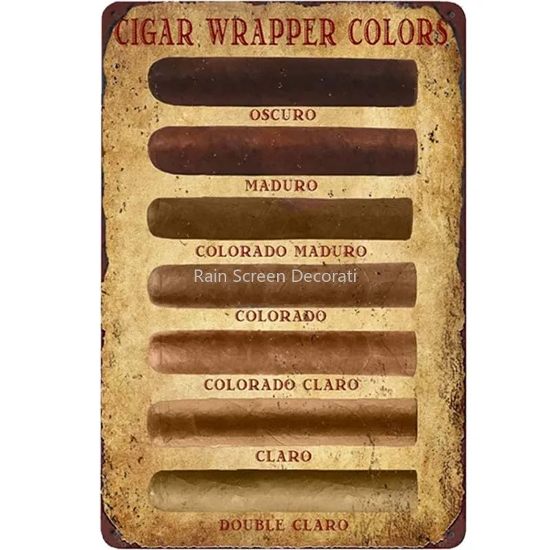 Cigar Wrapper Colors Metal Signs Vintage Wall Decor for Home Shop Man Cave Bar Lounge Room Garage Retro Tin Plaque vintage
Cigar Wrapper Colors Metal Signs Vintage Wall Decor for Home Shop Man Cave Bar Lounge Room Garage Retro Tin Plaque vintage