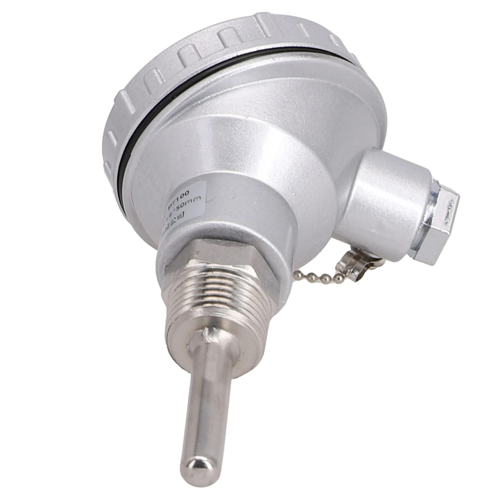 Terminal Head Sensor Probe 8 Mm Anti-corrosion PT1/2'' PT100 Protective Tube Rust-proof Measure Temperatures
Terminal Head Sensor Probe 8 Mm Anti-corrosion PT1/2'' PT100 Protective Tube Rust-proof Measure Temperatures