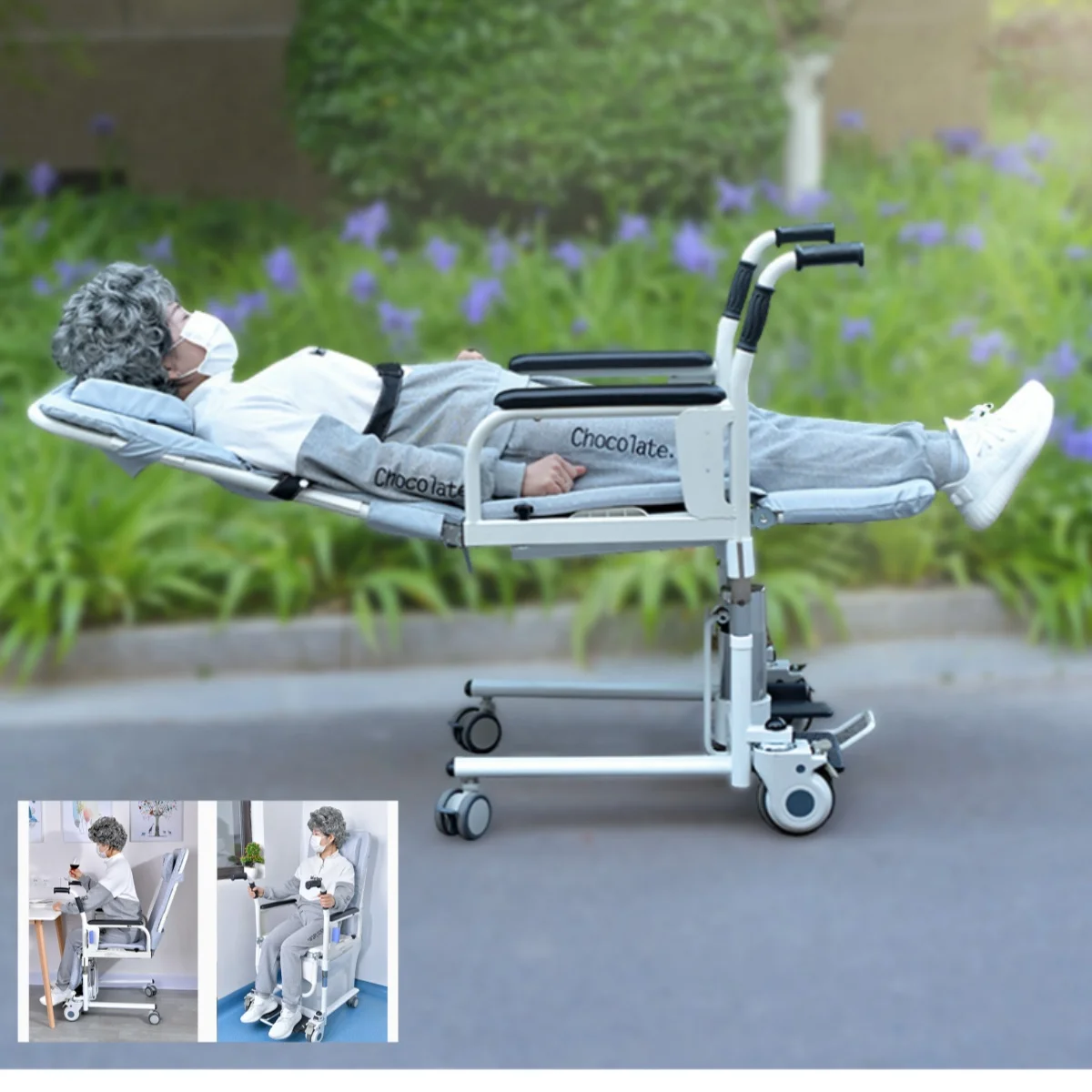 Patient Transfer Chair Hydraulic Lifting Nursing Shift Multifunctional Folding Rollator Wheelchair
Patient Transfer Chair Hydraulic Lifting Nursing Shift Multifunctional Folding Rollator Wheelchair