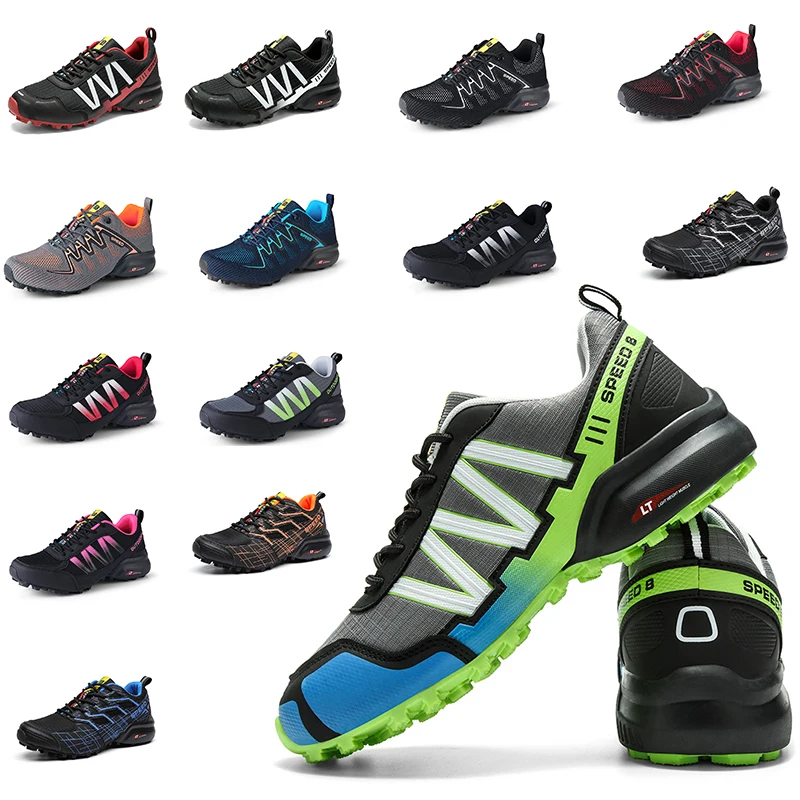 Кроссовки походные унисекс, Нескользящие, водонепроницаемые, для спорта на открытом воздухе, для мужчин и женщин, для скалолазания, треккинга
Кроссовки походные унисекс, Нескользящие, водонепроницаемые, для спорта на открытом воздухе, для мужчин и женщин, для скалолазания, треккинга