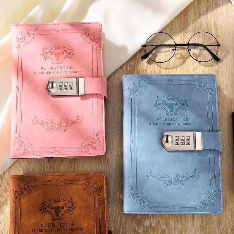 A5 200 Pages Retro Password Notebook Business Office Notebook With Lock Creative Notepad Stationery Supplies Office Accessories
A5 200 Pages Retro Password Notebook Business Office Notebook With Lock Creative Notepad Stationery Supplies Office Accessories