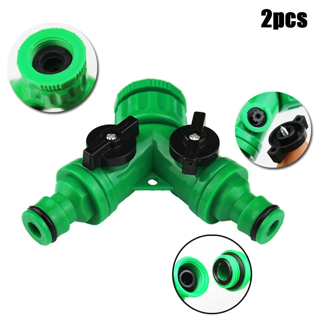 2pcs Garden Hose Distributor Two-way Double 3/4 Inch Drip Irrigation Plant Garden Tools 3/4 Garden Faucet Y-type Distribution
2pcs Garden Hose Distributor Two-way Double 3/4 Inch Drip Irrigation Plant Garden Tools 3/4 Garden Faucet Y-type Distribution