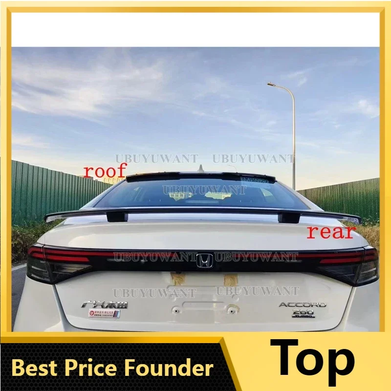 For Newest Accord Honda 11th Generation Accord 23+ Car Trunk Spoiler ABS Auto Rear Trunk Wing Accessories Spoiler roof spoiler
For Newest Accord Honda 11th Generation Accord 23+ Car Trunk Spoiler ABS Auto Rear Trunk Wing Accessories Spoiler roof spoiler