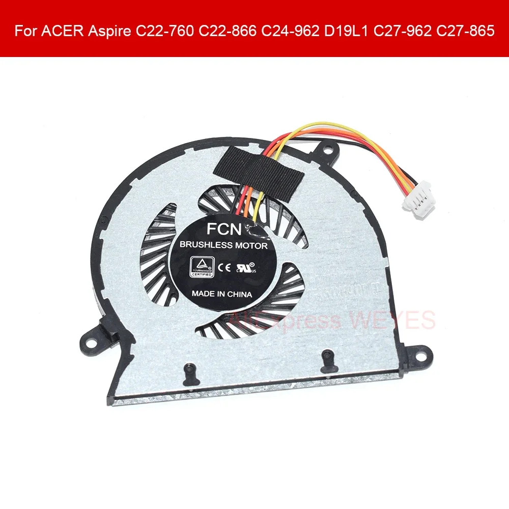 Новый вентилятор ЦП для ACER Aspire C22-760 C22-866 D19L1 C24-962 C27-962 охлаждение 4-контактный кулер DFS1503059U0T FK0P
Новый вентилятор ЦП для ACER Aspire C22-760 C22-866 D19L1 C24-962 C27-962 охлаждение 4-контактный кулер DFS1503059U0T FK0P